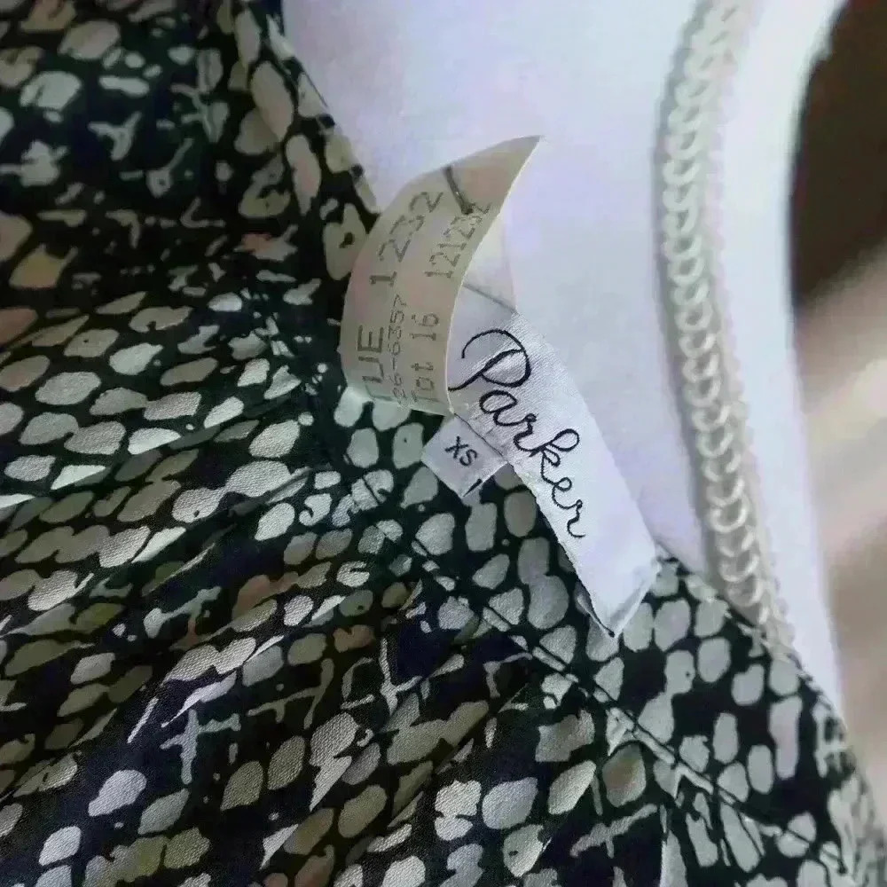 Parker Silk Python Print Blouse - image 5